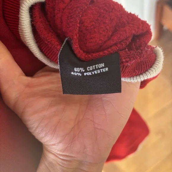 Taylor Swift “Taylor’s Version” RED Quarter-Zip Polo Sweater, L-XXL fit - Picture 8 of 13